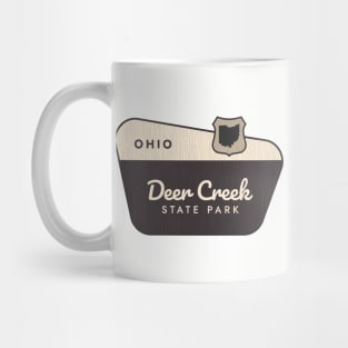 Deer Creek State Park Ohio Welcome Sign Mug